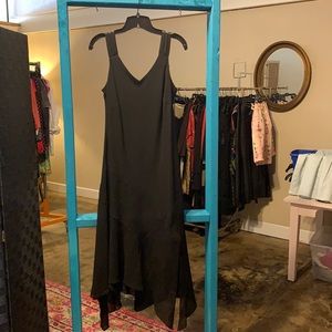 Black cocktail dress